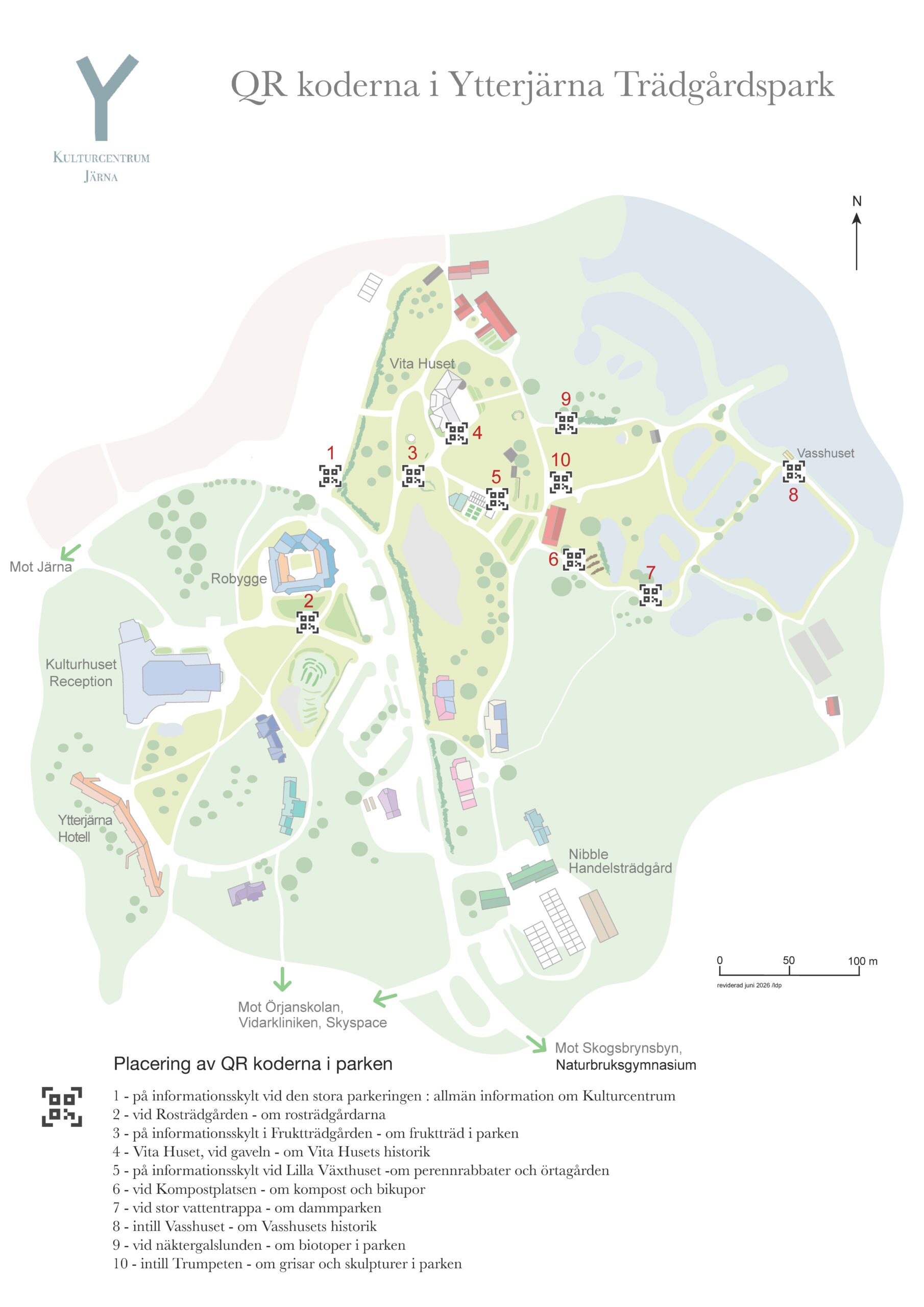 QR-karta – Ytterjärna Trädgårdspark